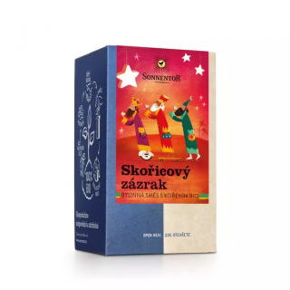 BIO Čaj Skořicový zázrak - porcovaný bylinný čaj 18x1,8g SONNENTOR