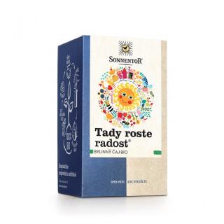 BIO Čaj Tady roste radost - dvoukomorový 27g SONNENTOR