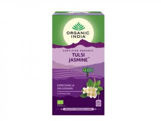 BIO Čaj Tulsi Jasmín - jasmín a heřmánek sáčkový 18ks Organic India