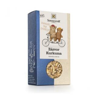 BIO Čaj Zázvor Kurkuma - kořeněná směs sypaná 120g SONNENTOR