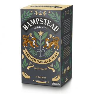 BIO černý čaj s madagaskarskou vanilkou 20ks Hampstead Tea London