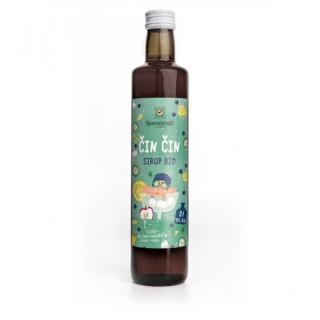 BIO Čin čin sirup - ovocný nápojový koncentrát s jalovcem bez přidaného cukru 0,5l SONNENTOR