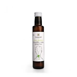 BIO Knedlík v krku sirup - bylinný nápojový koncentrát 0,25l SONNENTOR