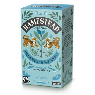 BIO mátový čaj 20ks Hampstead Tea London minimální trvanlivost do 14/11/24
