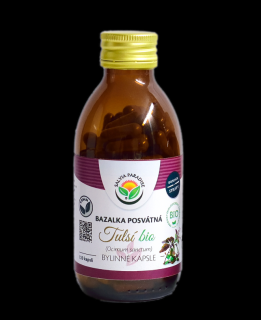 BIO Tulsí - bazalka posvátná kapsle 120ks Salvia Paradise