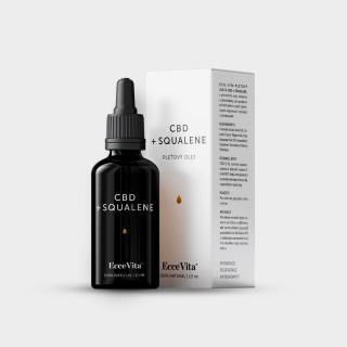 CBD + Squalene - Pleťový olej 10ml EcceVita