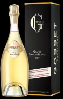 Champagne Gosset Grand Blanc de Blanc 0,75 l (karton)