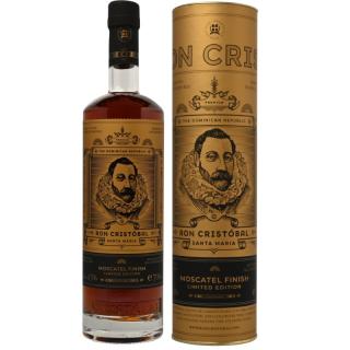 Cristobal Santa Maria Moscatel Cask Finish 43% 0,7 l (tuba)