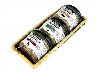 Dárková sada Jean Brunet Myslivecké Trio Deluxe 3x180g