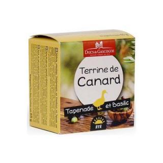Ducs de Gascogne Kachní terina s tapenádou a bazalkou 65 g