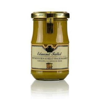 Edmond Fallot Hořčice s medem a octem Balsamico - ve skle 205g
