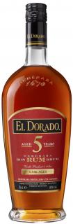 El Dorado 5y 43% 0,7 l (holá láhev)