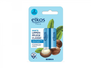 Elkos Balzám na rty s vitaminem E a bambuckým máslem 2x4,8g