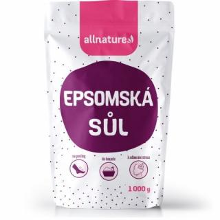 Epsomská sůl - do koupele 1kg Allnature