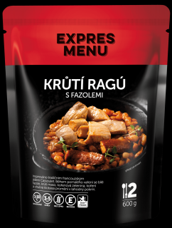 EXPRES MENU Krůtí ragů s fazolemi 600 g