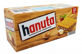 Ferrero Hanuta oplatek s lískovými oříšky - 10ks 220g