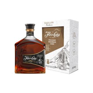 Flor de Caňa Volcanic Bourbon Caks 40% 1 l (karton)