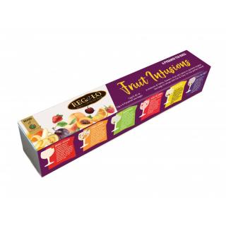 Fruit infusions - Porcovaný čaj v pyramidkách s kousky ovoce a bylin 12g LIRAN