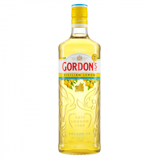 Gordons Sicilian Lemon Gin 37,5% 0,7 l (holá láhev)