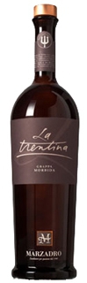 Grappa Marzadro La Trentina Morbida 41% 0,7 l (holá láhev)