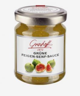 Grashoff Omáčka ze zelených fíků a hořčičných semínek - ve skle 125g
