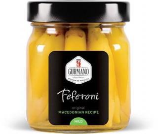 Gurmano Zelené feferonky MILD jemné - ve skle 280g