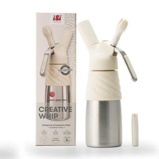iSi Creative Whip bílá 0,5 L na výrobu šlehačky