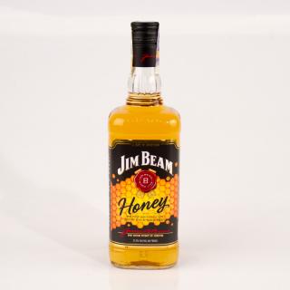 Jim Beam Bourbon Honey 35% 1 l (holá láhev)