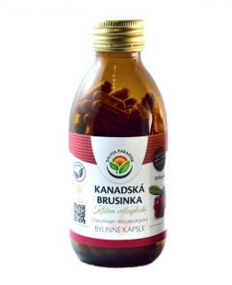 Kanadská brusinka sušená mrazem - lyofilizovaná kapsle 120ks Salvia Paradise