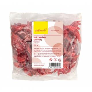 Kandovaný květ ibišku 100g Wolfberry