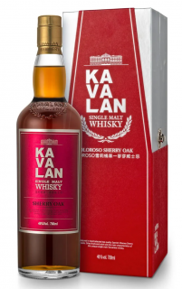 KAVALAN Sherry Cask 0,7l 46% (karton)