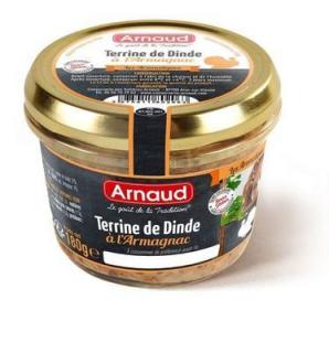 Krůtí terina s Armagnacem ve skle 180g Arnaud