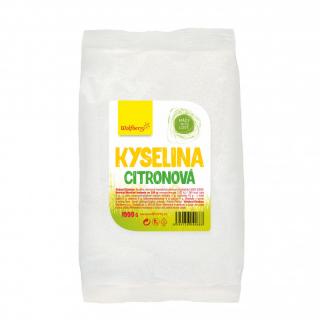 Kyselina citronová - v sáčku 1000 g Wolfberry