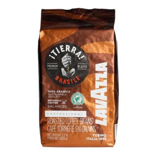 Lavazza Tierra Brasile 100% Arabica zrnková káva 1 kg