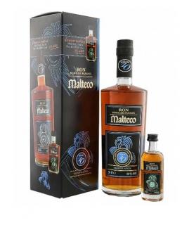 Malteco reserva 10yo 40% 0,7l + miniatura Malteco 15yo 5cl (karton)