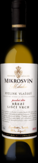 Mikrosvín Mikulov Ryzlink vlašský - pozdní sběr Březí Liščí Vrch 0,75l