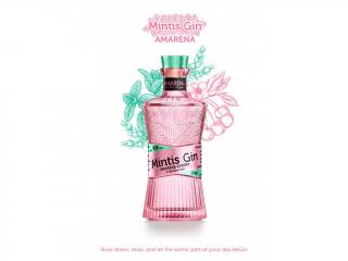 Mintis Gin Amarena Cherry 41,8% 0,7 l (holá láhev)