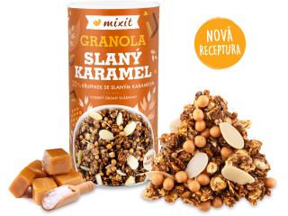 MIXIT Granola z pece slaný karamel 550 g