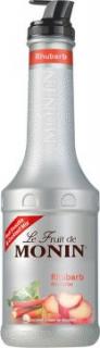 Monin puree rebarbora - rebarborové pyré 1l