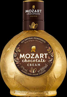 Mozart Chocolate Gold Cream 17% 0,5 l (holá láhev)