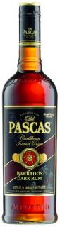 Old Pascas Barbados Dark 37% 0,7 l (holá láhev)