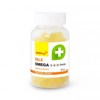 Omega 3,6,9 + perila želé s ovocnou příchutí 60 ks Wolfberry