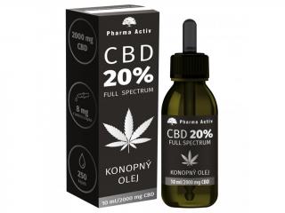 Pharma Activ CBD 20% Full Spectrum - konopný olej 10 ml