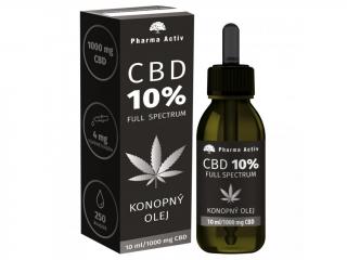 Pharma Activ CBD Olej 10% Full Spectrum - konopný olej 10 ml