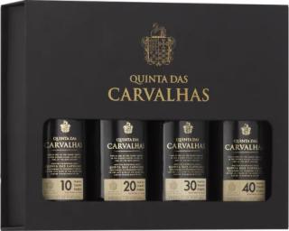 Port Quinta das Carvalhas, miniset - sada Portských vín - 4 x 50 ml (karton)