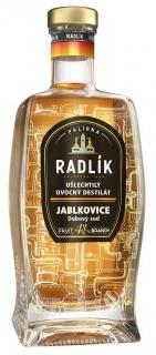Radlík Jablkovice - Dubový sud 43% 0,5l (holá láhev)