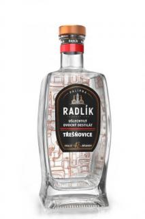 Radlík Třešňovice 45% 0,5l (holá láhev)