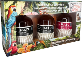 Ratu Miniature set - Dark, Spiced, Signature 3x0,05 l
