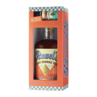Razel’s Choco Brownie 38,1% 0,5 l (dárkové balení s miniaturou)