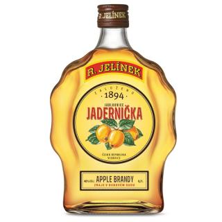 Rudolf Jelínek Jablkovice Mravská Jadernička 42% 0,05 l (holá láhev)